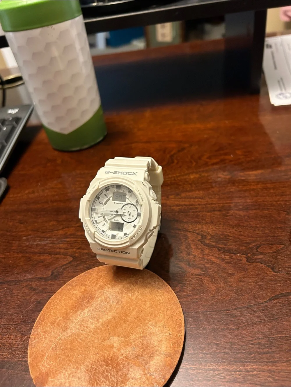 Casio G-Shock White Analog-Digital Watch - GA 150